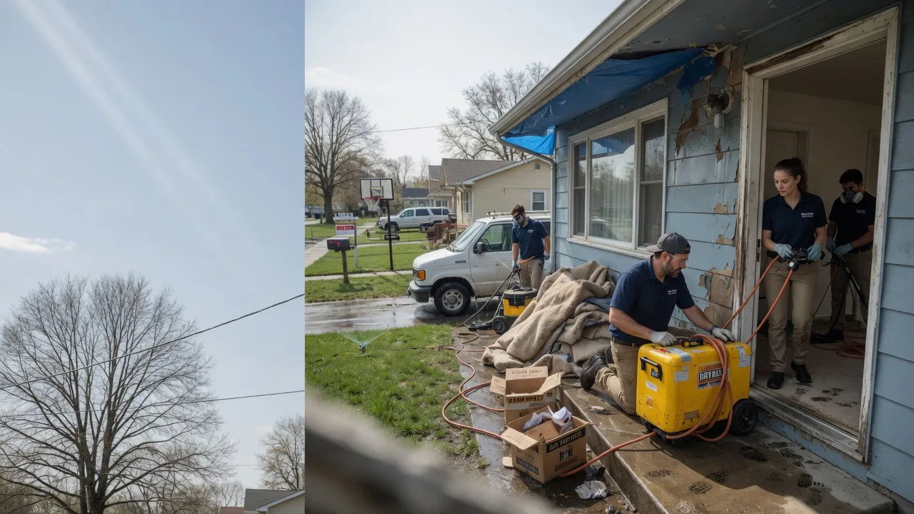 Basement Flood Cleanup in Gallipolis, OH near me